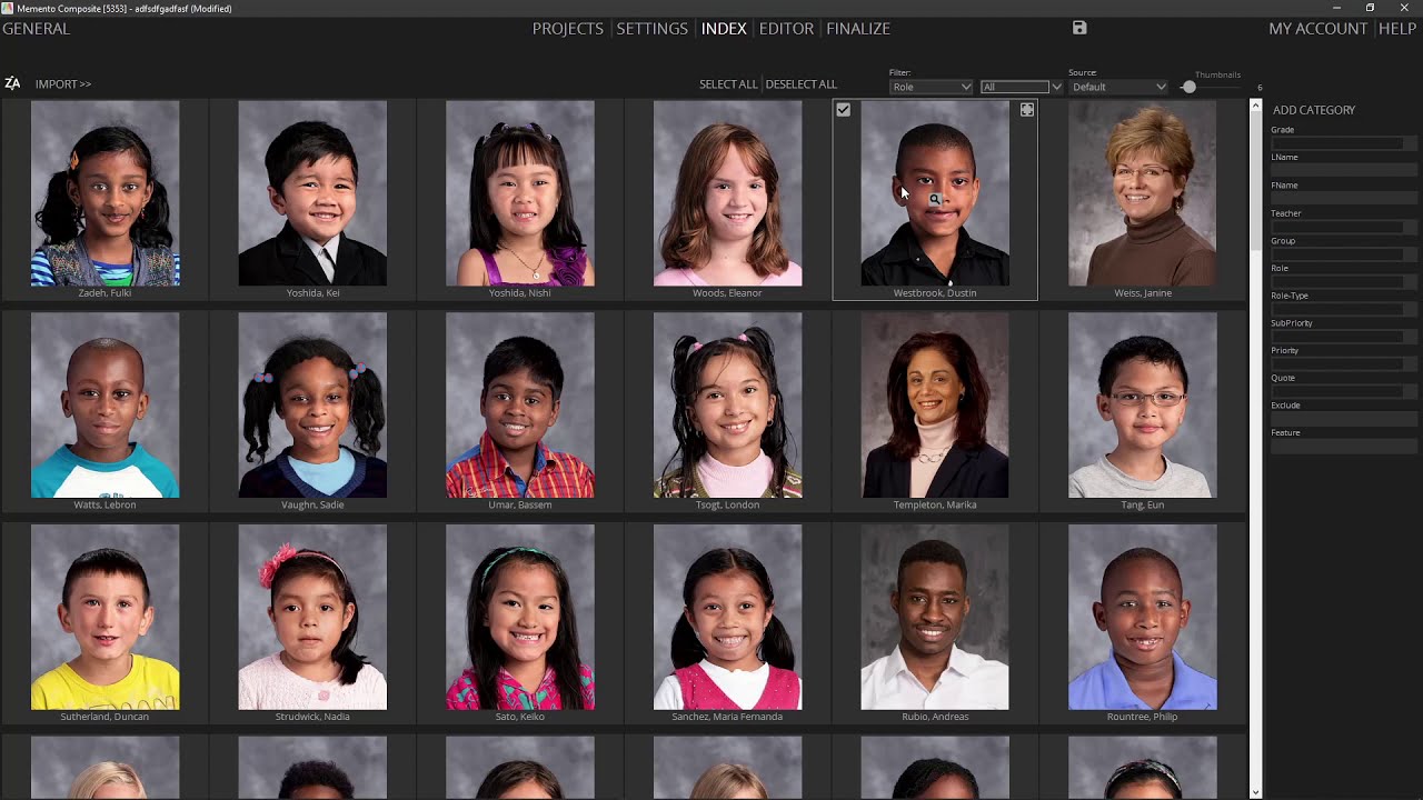 Adding staff members to all composites