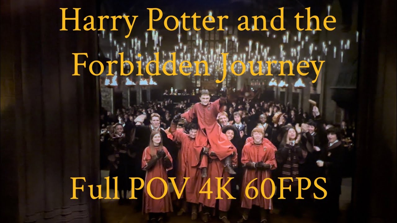 Harry Potter and the Forbidden Journey |Full POV Ride+Queue | 4K 60FPS | Universal Studios Hollywood