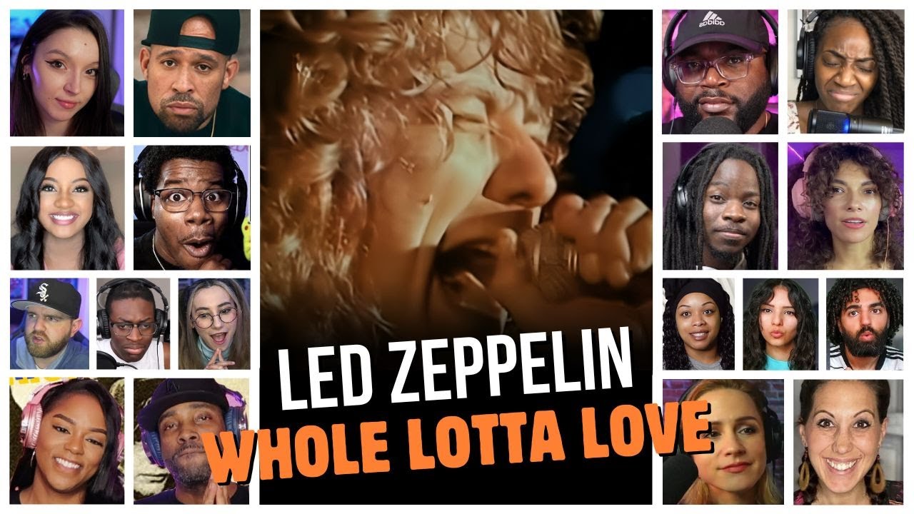 Led Zeppelin - Whole Lotta Love - Reaction Compilation