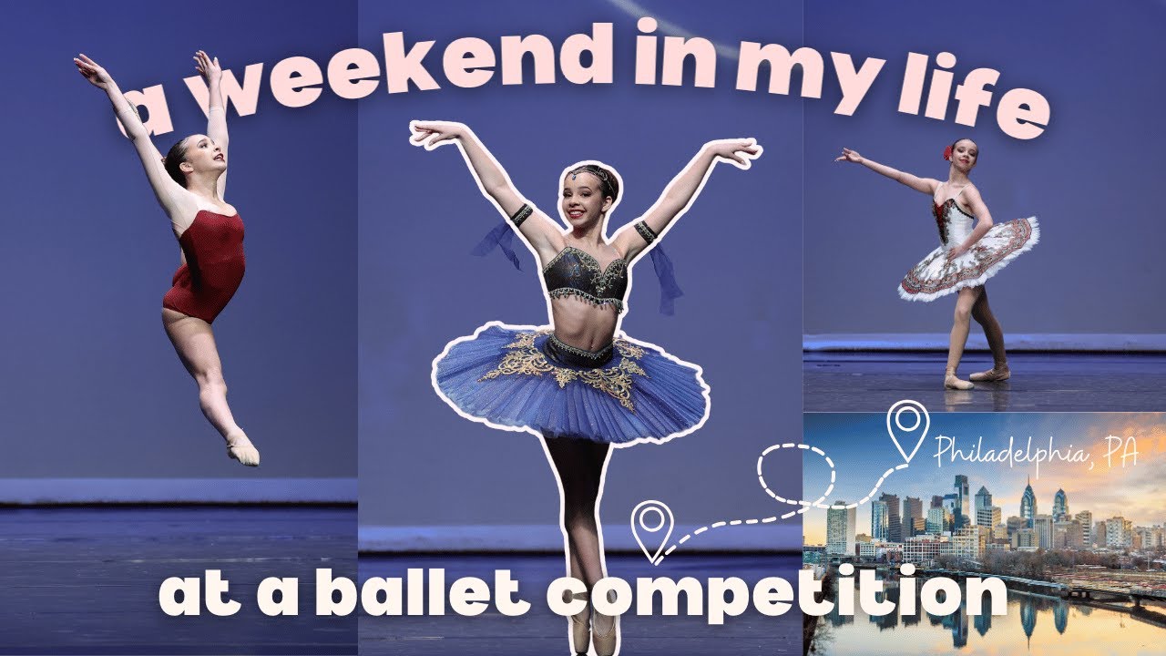 a few days in my life at a ballet competition 🩰 | *YAGP* *keeping my nerves under control* 😭