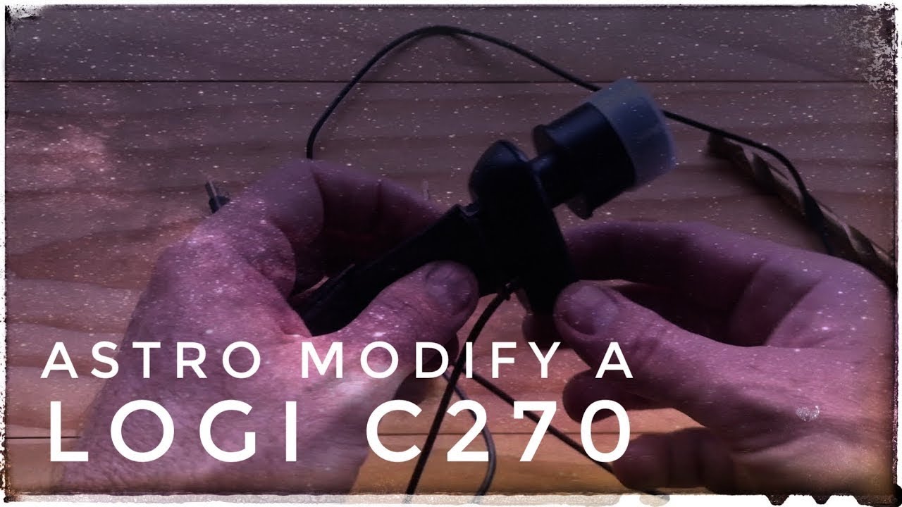 Модифицируйте Logitech C270 для астрофотографии