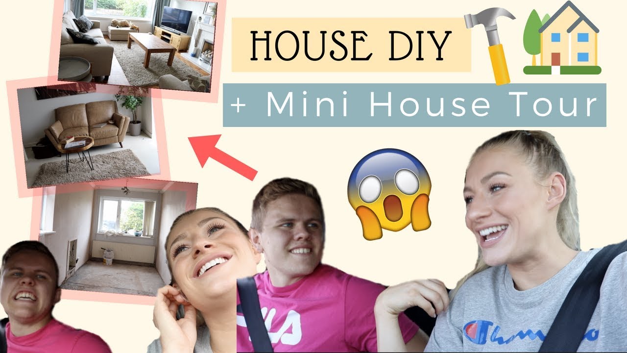 HOUSE DIY SHOPPING & MINI HOUSE TOUR UPDATE | Couple's Vlog