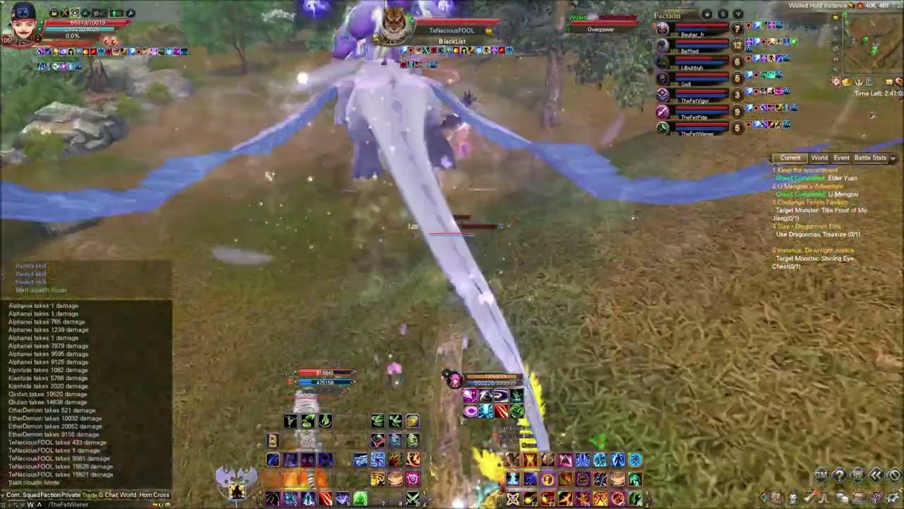 PWI - Wizard PvP | TW Overpower vs Blacklist