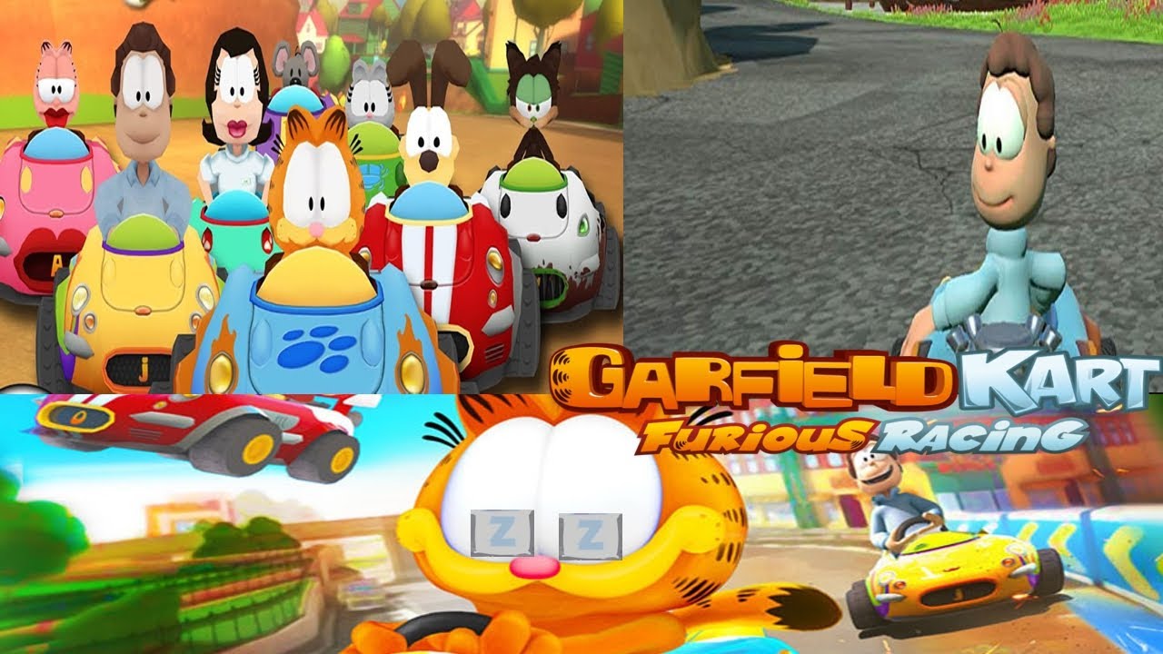 Garfield decides to take a drive