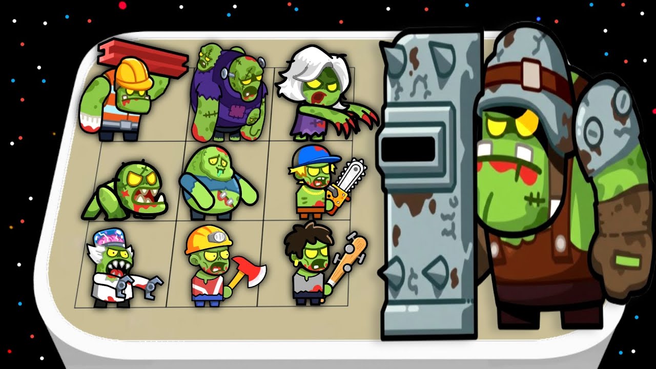 Merge Zombie - Z War: Merge Master Zombie Battle, Monster Plants vs Zombies