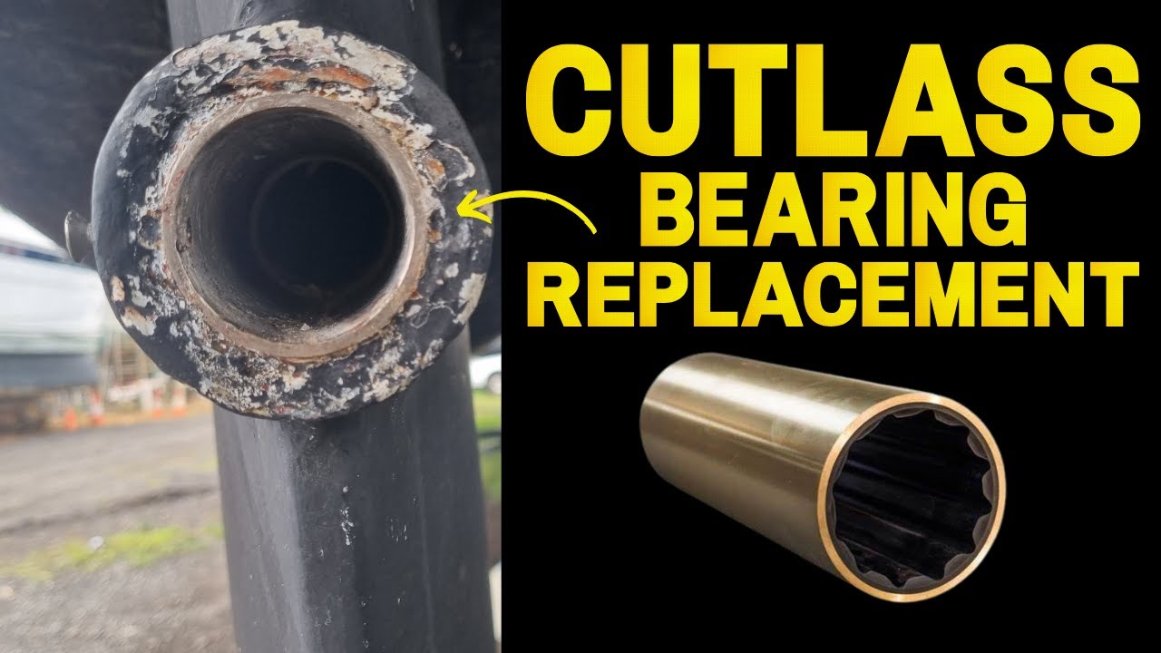 Cutlass Bearings | WHEN to REPLACE & HOW TO GET THEM OUT! | Sailing with the Jameses (Ep. 99)