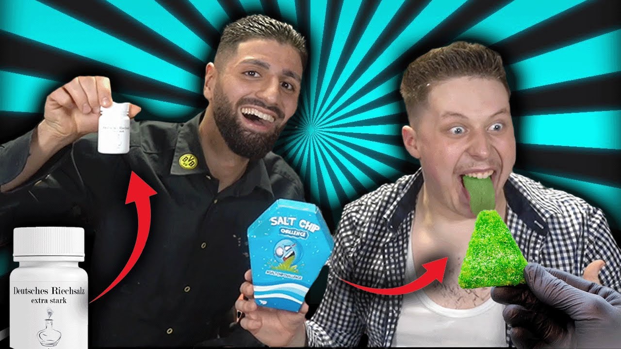 FAST OHNMÄCHTIG wegen RIECH SALZ und SALT CHIP + WIR GEHEN AN UNSERE GRENZEN | Jordan & Semih