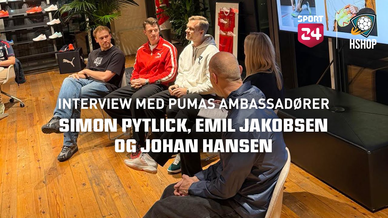 Kom tættere på de danske håndboldstjerner Simon Pytlick, Emil Jakobsen og Johan Hansen 🌟🏐