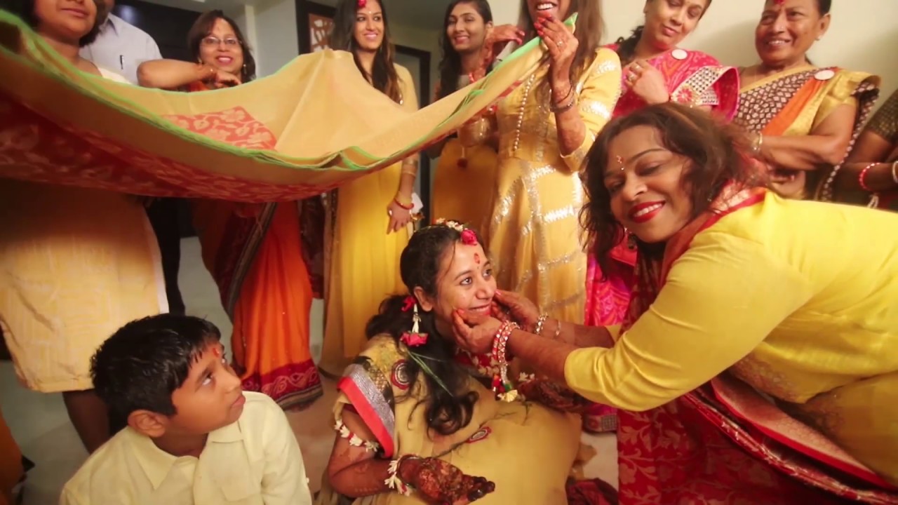Marwari Wedding Haldi Ceremony.. #teambride #marwari #brideside #bridesquad