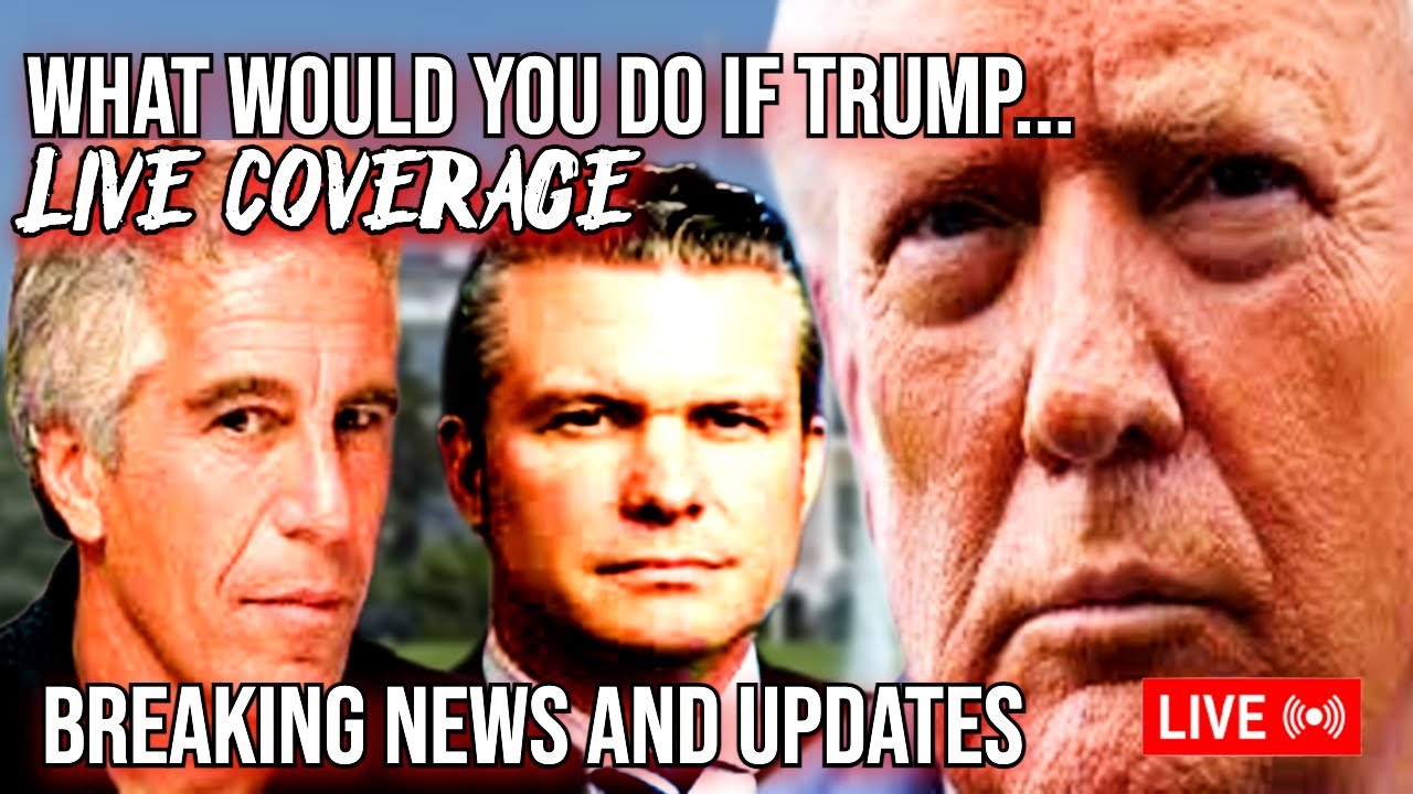 🚨 TRUMP&rsquo;S IRAN EXIT PLAN? HEGSETH PENTAGON BRIEFING & THE EPSTEIN PROBE