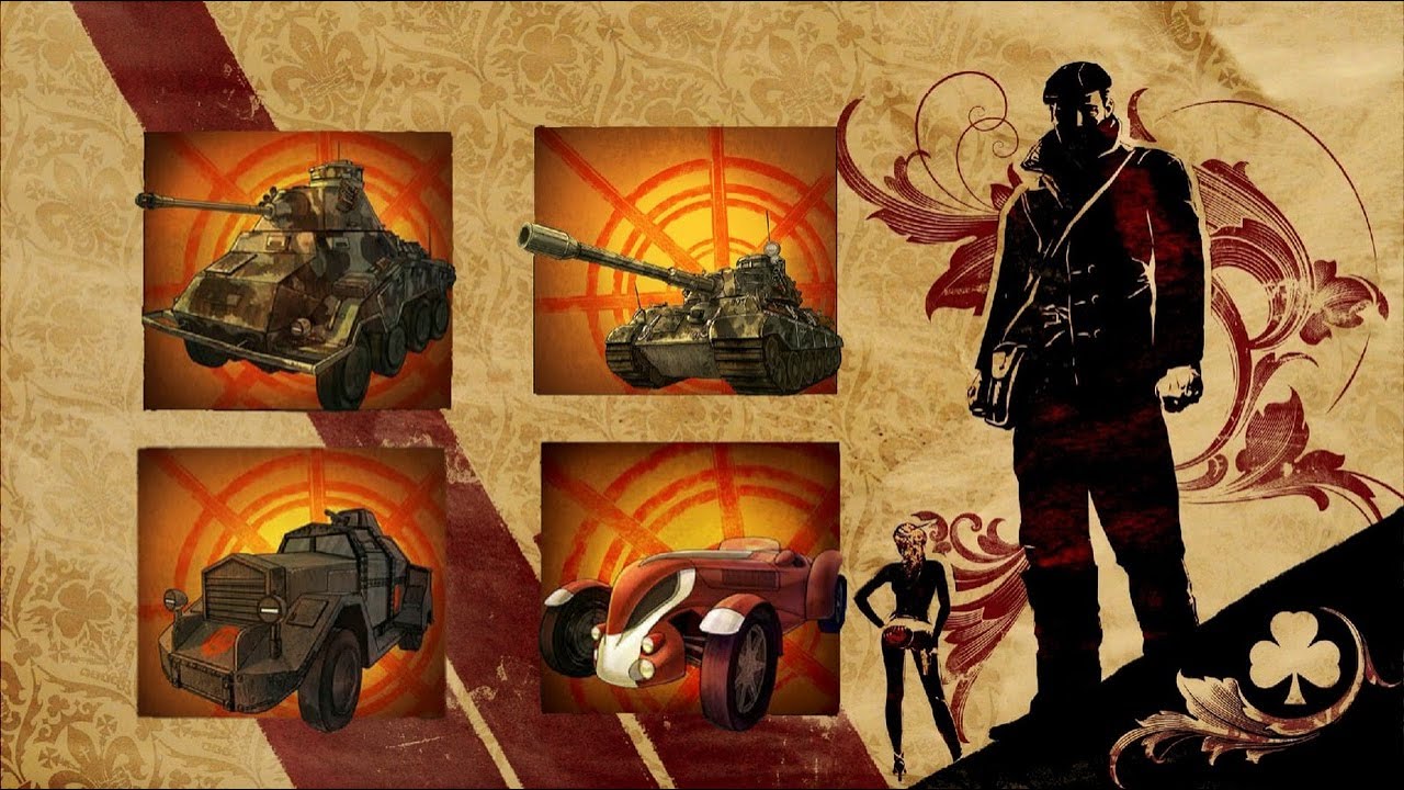 Весь вырезанный и уникальный транспорт в игре The Saboteur.