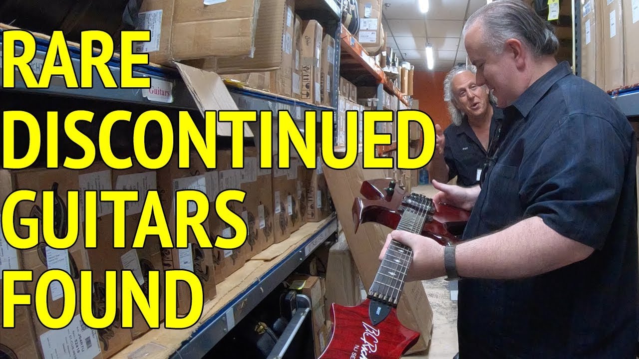 WAREHOUSE HUNT!  LOST BC Rich, Ibanez & other Guitars FOUND!