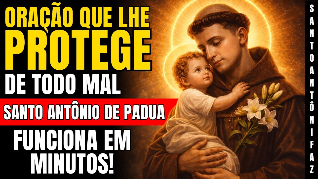 🚪 ABRA PORTAS FECHADAS HOJE 🙌 SANTO ANTÔNIO MUDA SUA VIDA AGORA