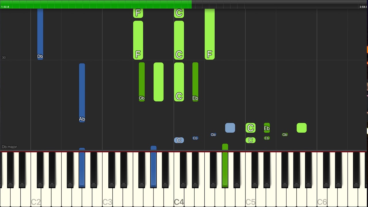 Nat King Cole - The Christmas Song (Chestnuts Roasting On An Open Fire) - Piano Backing Track Tutor