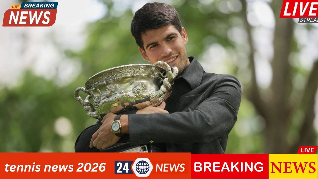 Carlos Alcaraz set to continue Grand Slam tattoo trend to the  parents after Australian Open success