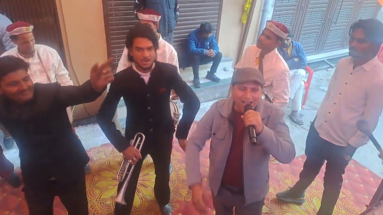 Poplar band 🎺meerapur ☎️ 9897463944 🏔22 .1 .26 program Meerut 