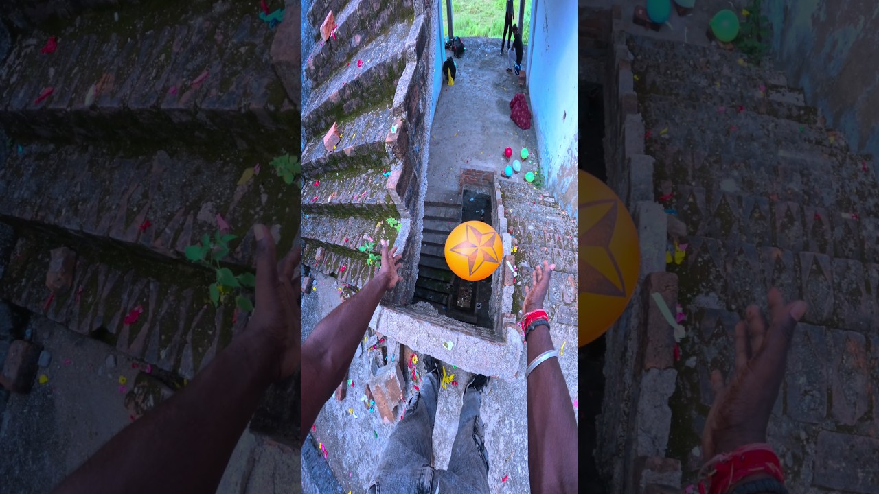 😱Yeh kha gya😰 #shorts #parkour #new #shortvideo #funny #freerunning #trending #rooftop #stunt