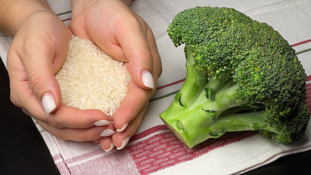 Das leckerste Brokkoli-Rezept!Ich koche es jedes Wochenende!🔝Sehr einfaches und schnelles Abendesen!