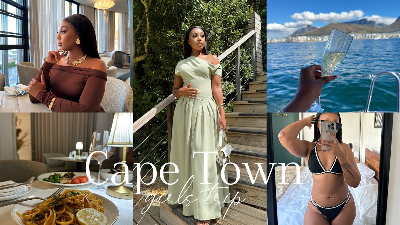 Cape Town: Trying New Restaurants + Boat Cruise+ Girls Night Out+ Wine Tasting+ MORE
