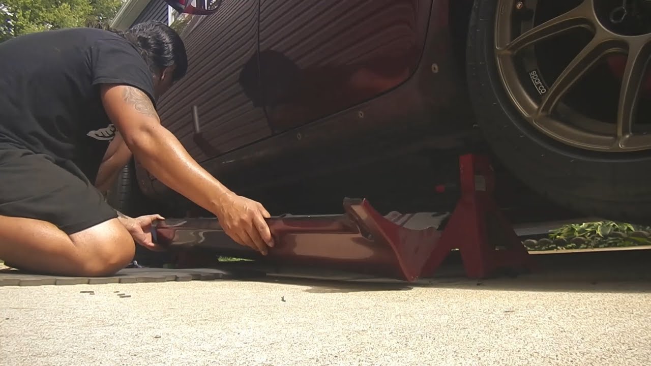 Scion xB side skirt/rocker panel removal/cleaning | Lenin's World #scionxb