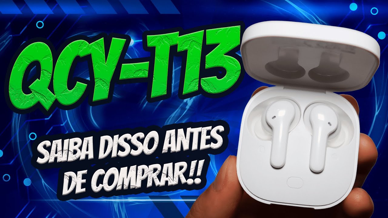 QUALIDADE INCRÍVEL! TEM APENAS UM DEFEITO! Fone Barato QCY-T13