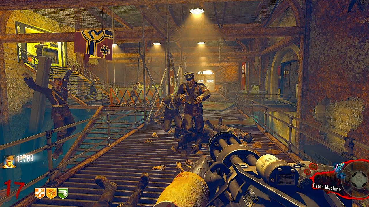 BLACK OPS III ZOMBIES:  HALLE DER TOTEN (CUSTOM ZOMBIES)