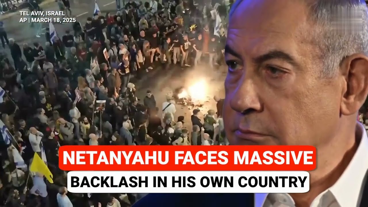 ISRAELIS ERUPT Against Netanyahu Over Gaza Bombardment