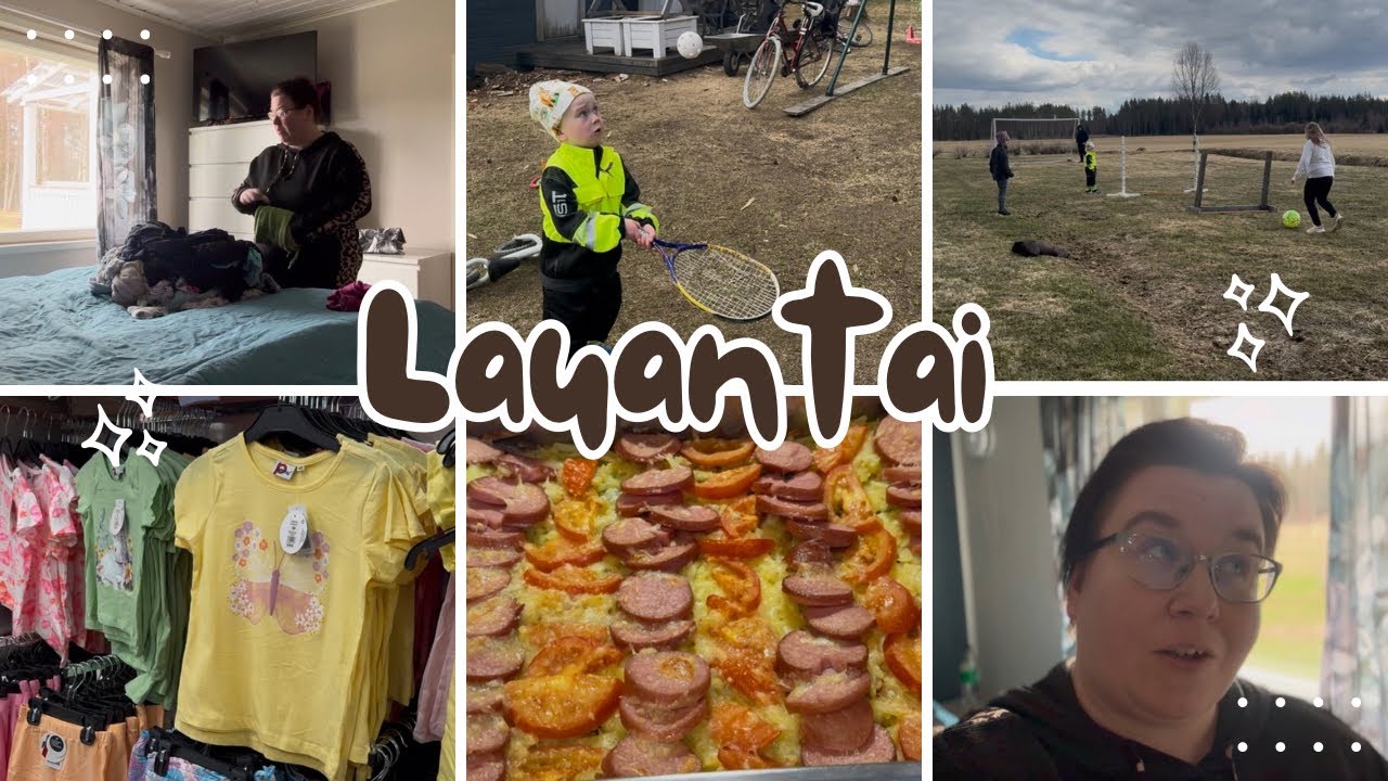 PYYKKIKASASTA ULKOILUUN, KAUPAN KAUTTA MAKKARAPANNUN TEKOON| SUURPERHEEN ARKIVLOG