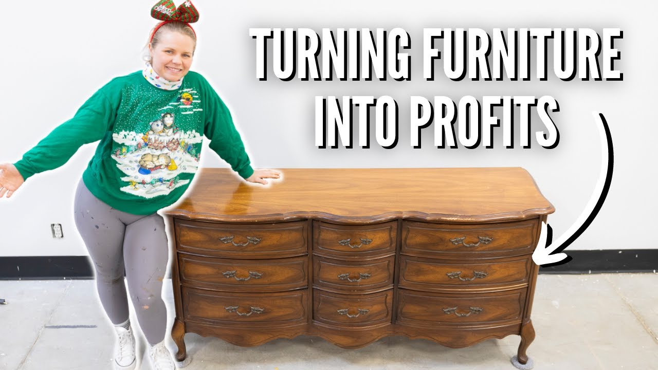 French Provincial Dresser Makeover | FLIPMAS DAY 3