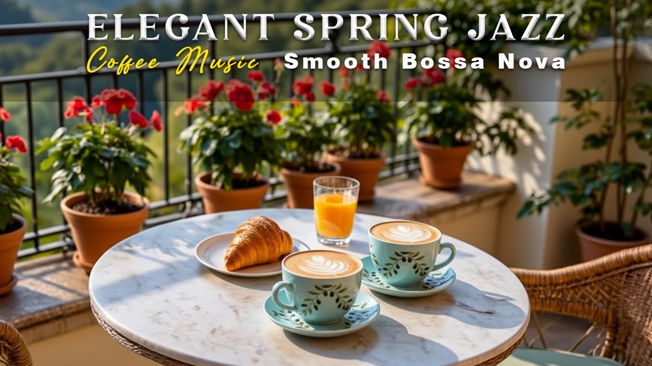 Sweet Coffee Jazz ☕ Valentine Café Ambience and Soft Bossa Nova for Relax, Work, Study