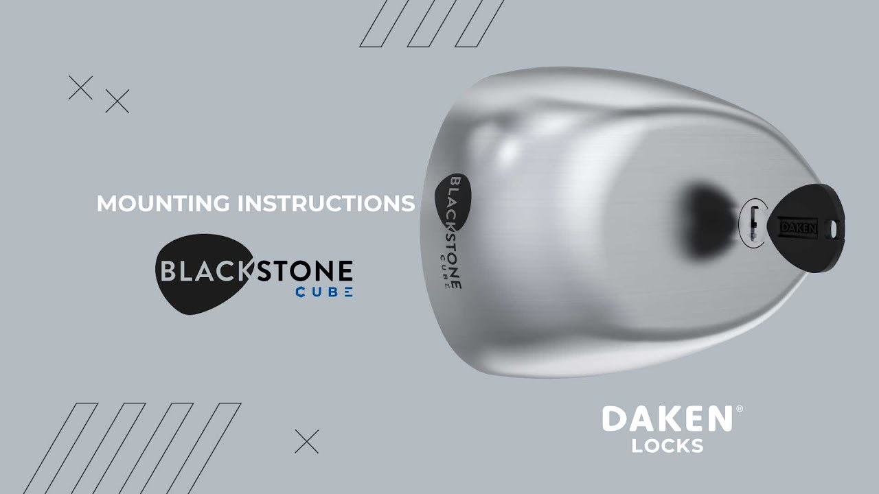 Blackstone Cube mounting instructions EN