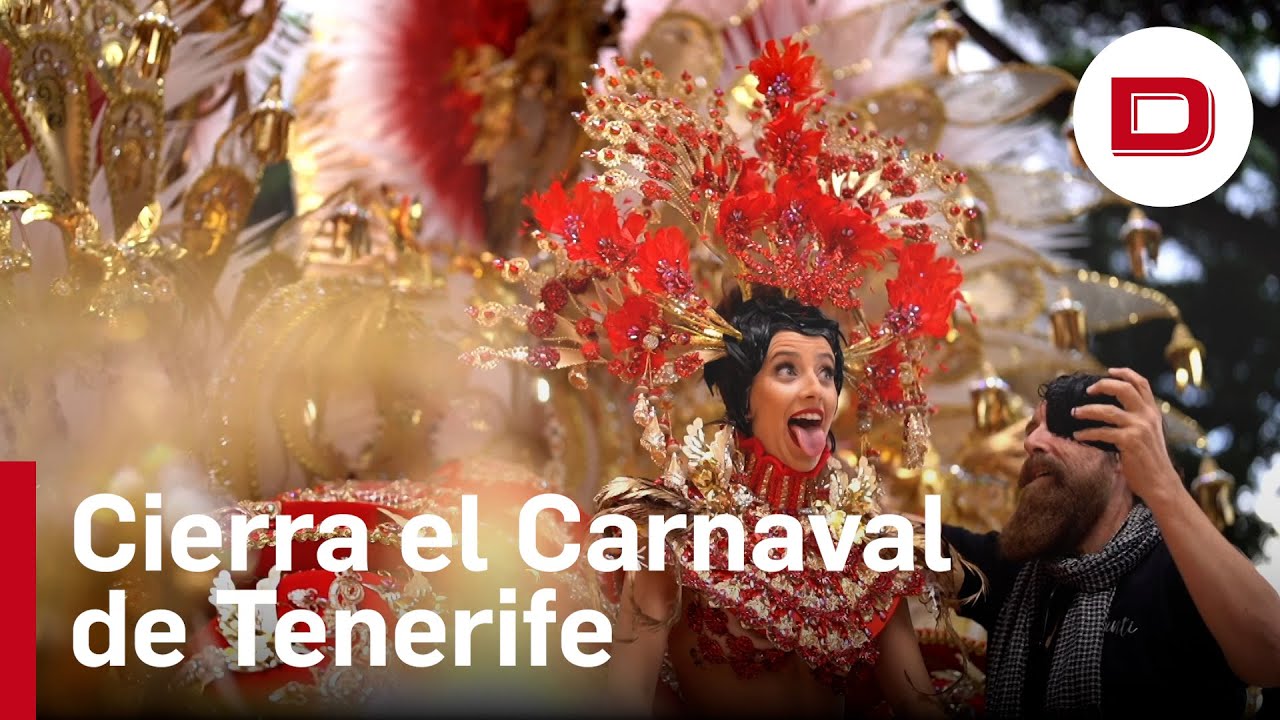 Así cierra el carnaval de Santa Cruz de Tenerife