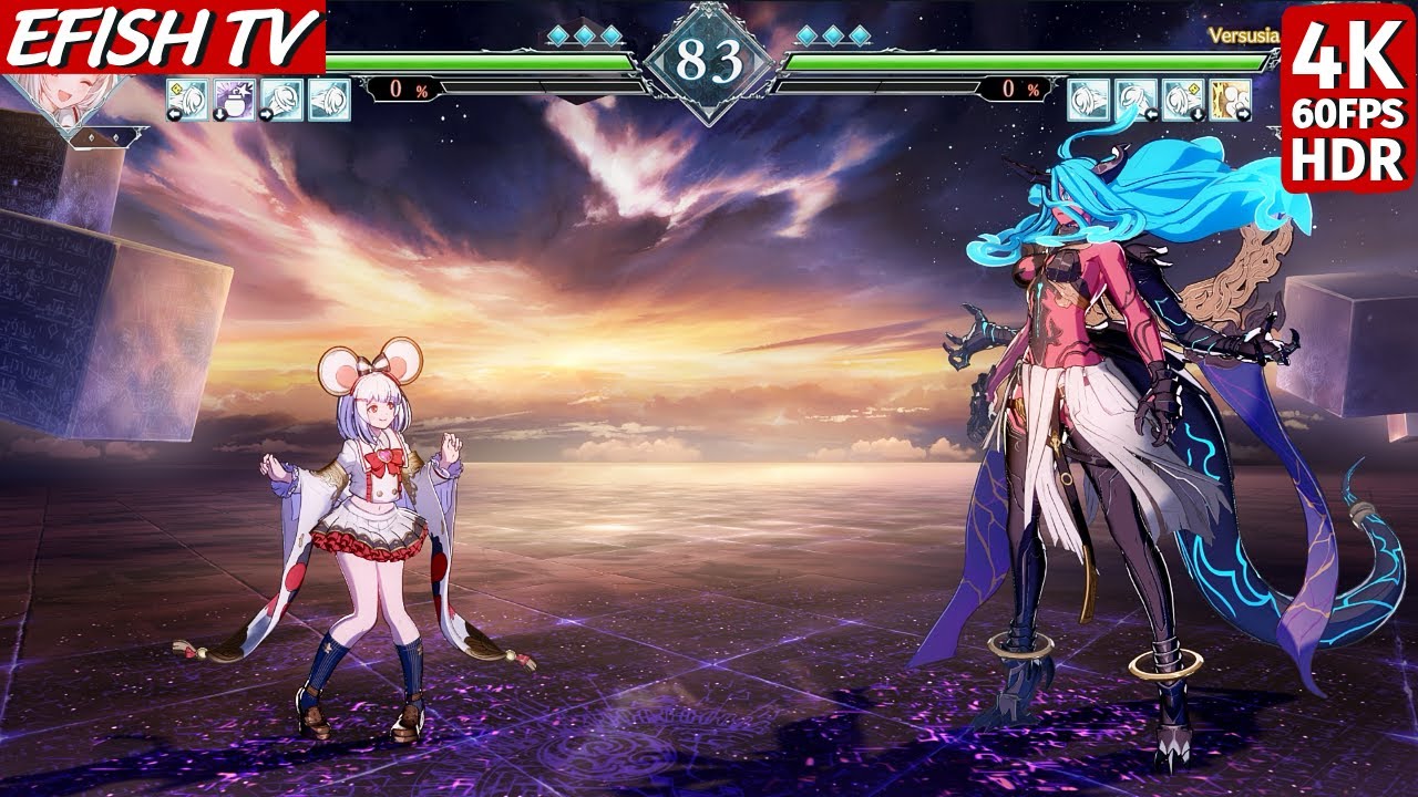 Vikala vs Versusia (Hardest AI) - Granblue Fantasy Versus: Rising