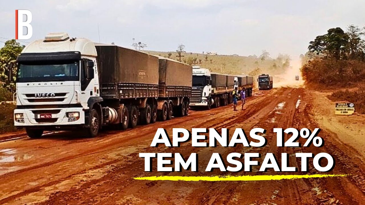 Por que o Brasil não Asfalta suas Rodovias?