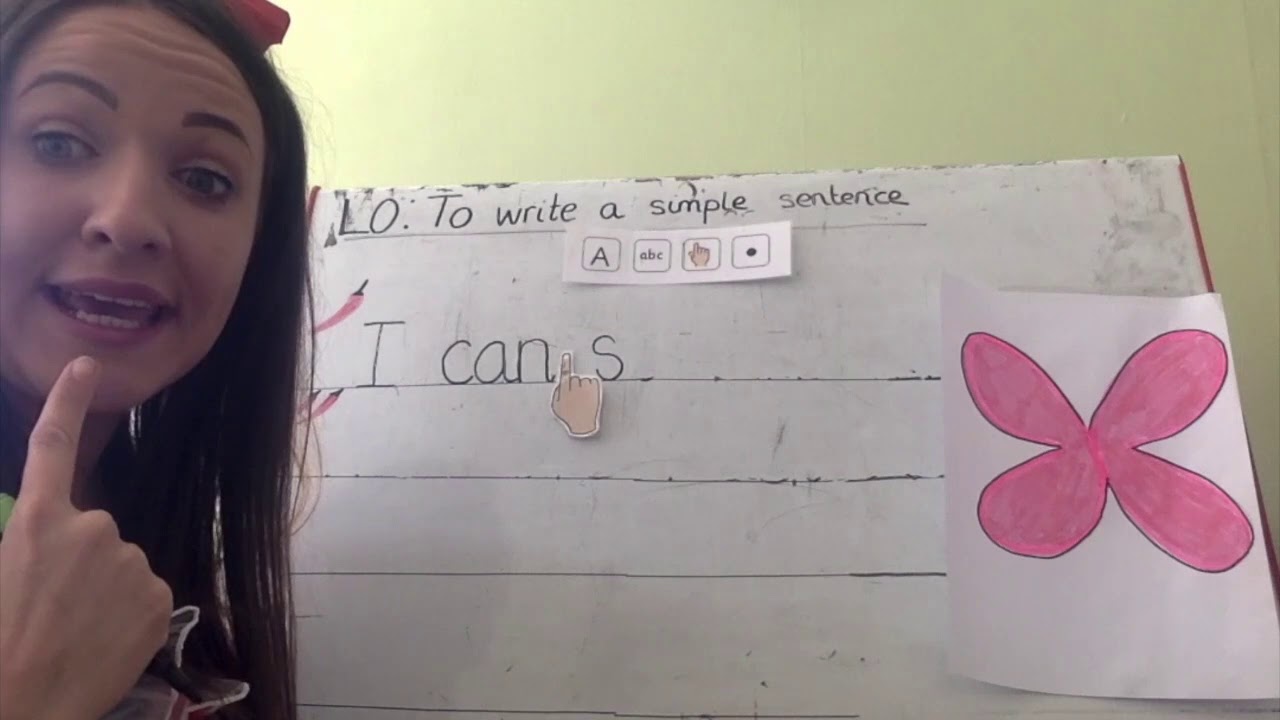 Reception- Literacy : simple sentences