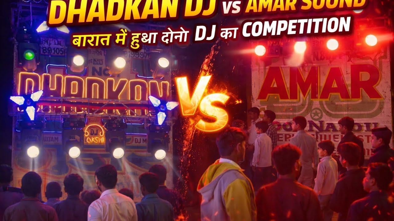 Dhadkan DJ vs New Amar sound me hua competition 