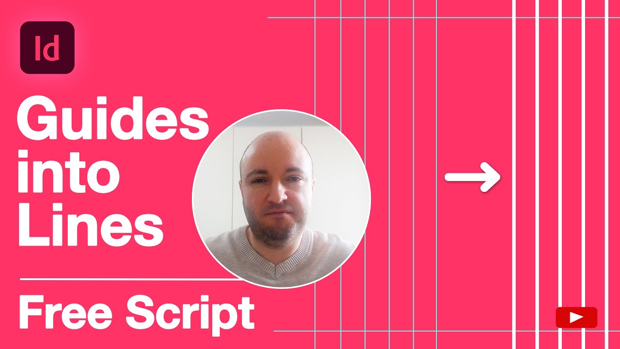 Guides into Lines in Indesign | + Free Script
