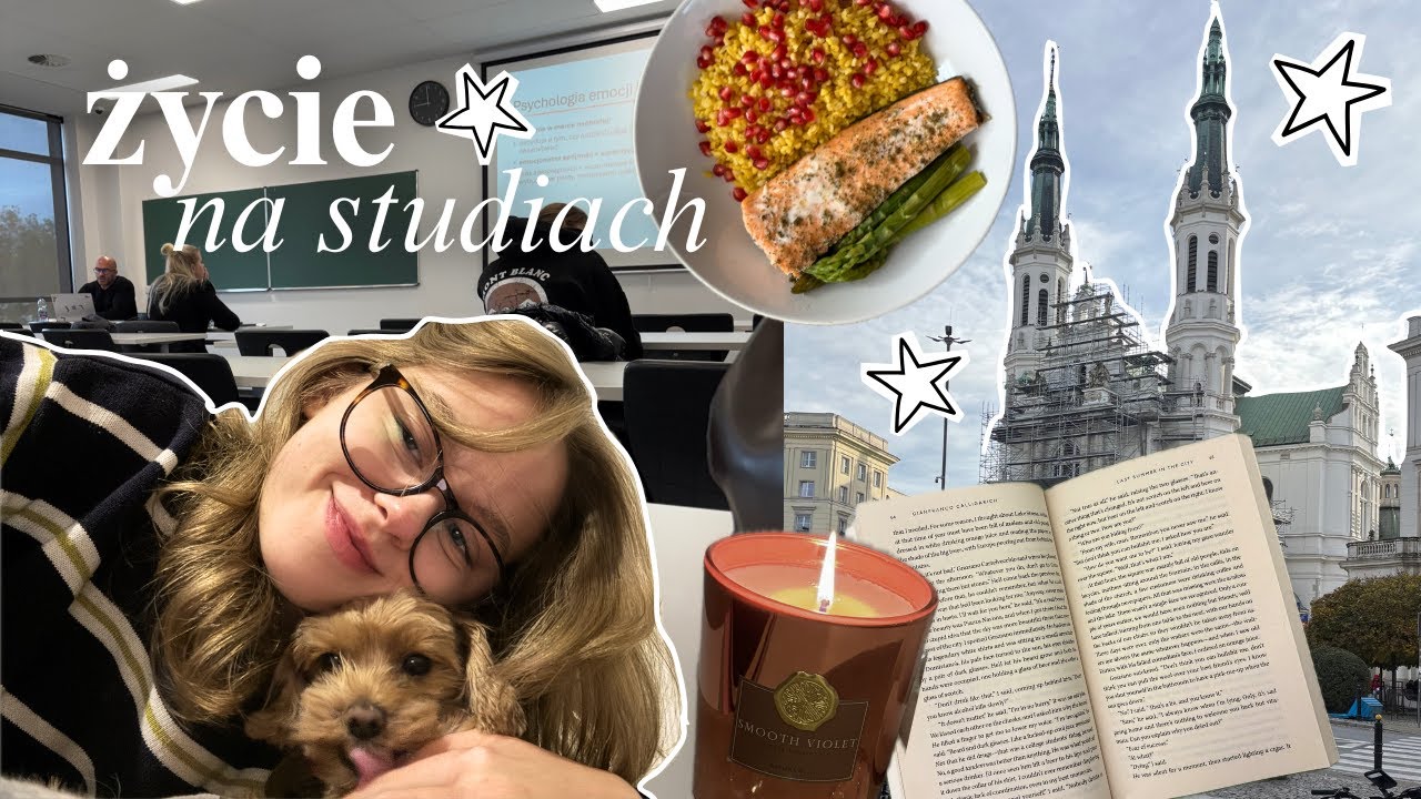 uni vlog: zajęcia, quality time w/ friends, gotowanie, jak stylizuję włosy?, yapping :)