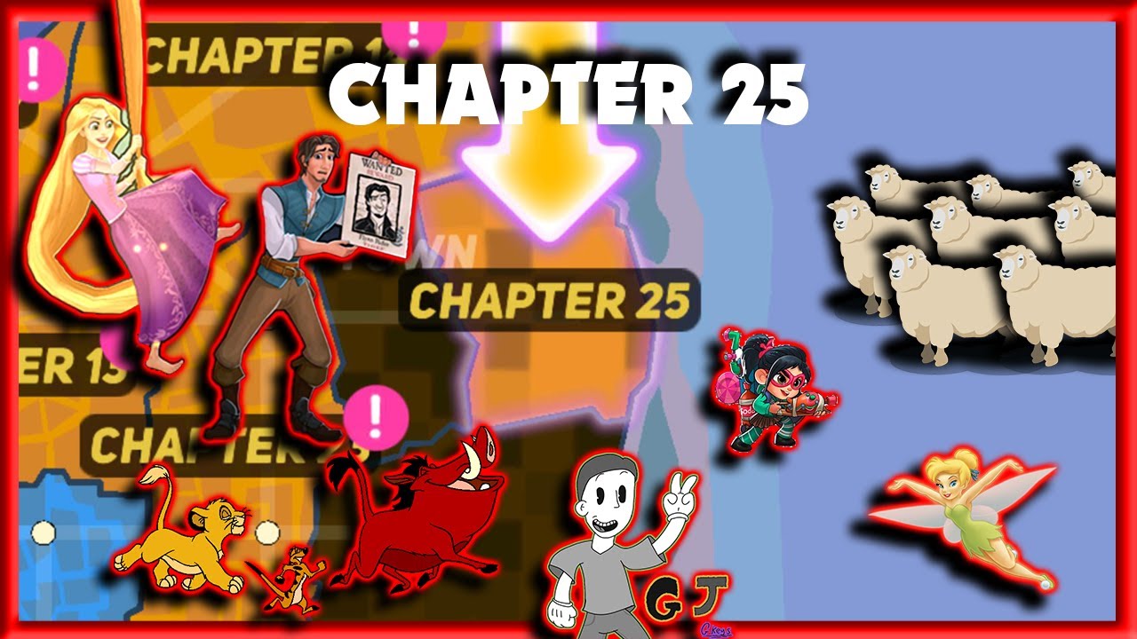 CHAPTER 25 | 3 STAR PLAYTHROUGH | Disney Heroes Battle Mode Part 1