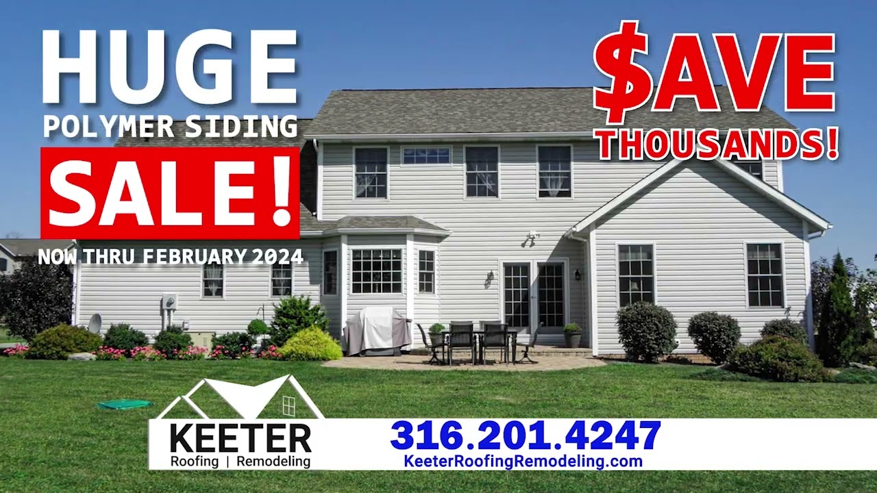 Massive Siding Sale! 🏠 Save Thousands on Super Polymer Siding | Keeter Roofing & Remodeling