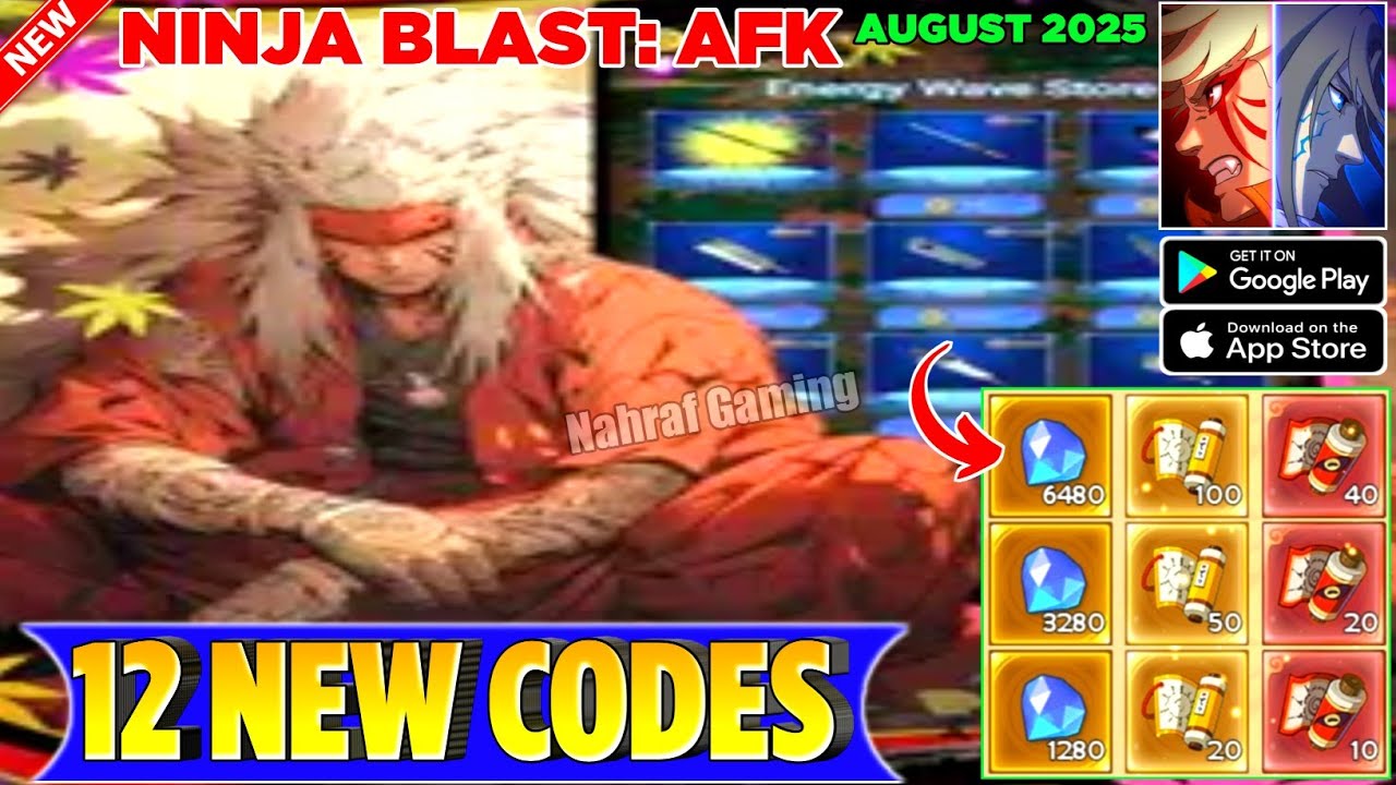 *Новые* подарочные коды Ninja Blast AFK август 2025 | Коды Ninja Blast AFK — как использовать код