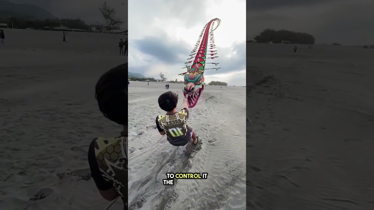 This Kite Is So Big, It Can Lift a Man 😯