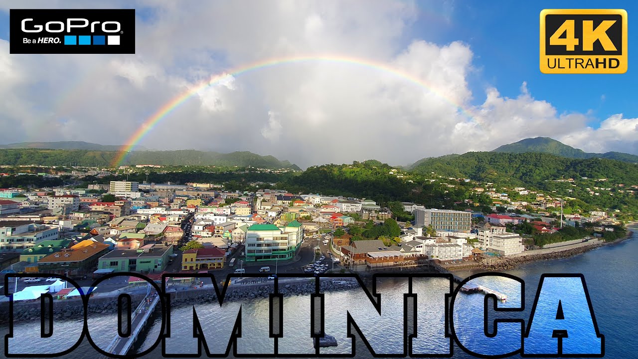 DOMINICA - ROSEAU - CHAMPAGNE REEF - BUBBLE BEACH - TRAVEL GUIDE - 4K - 2023