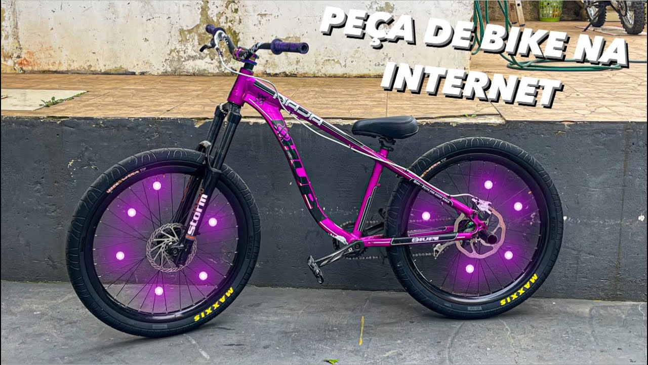 COMPRANDO PEÇAS DE BIKE ALEATORIO NA INTERNET (ARO RGB?)