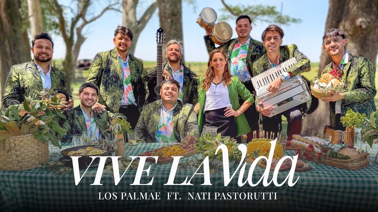 Los Palmae Ft Nati Pastorutti - Vive La Vida (Videoclip Oficial)