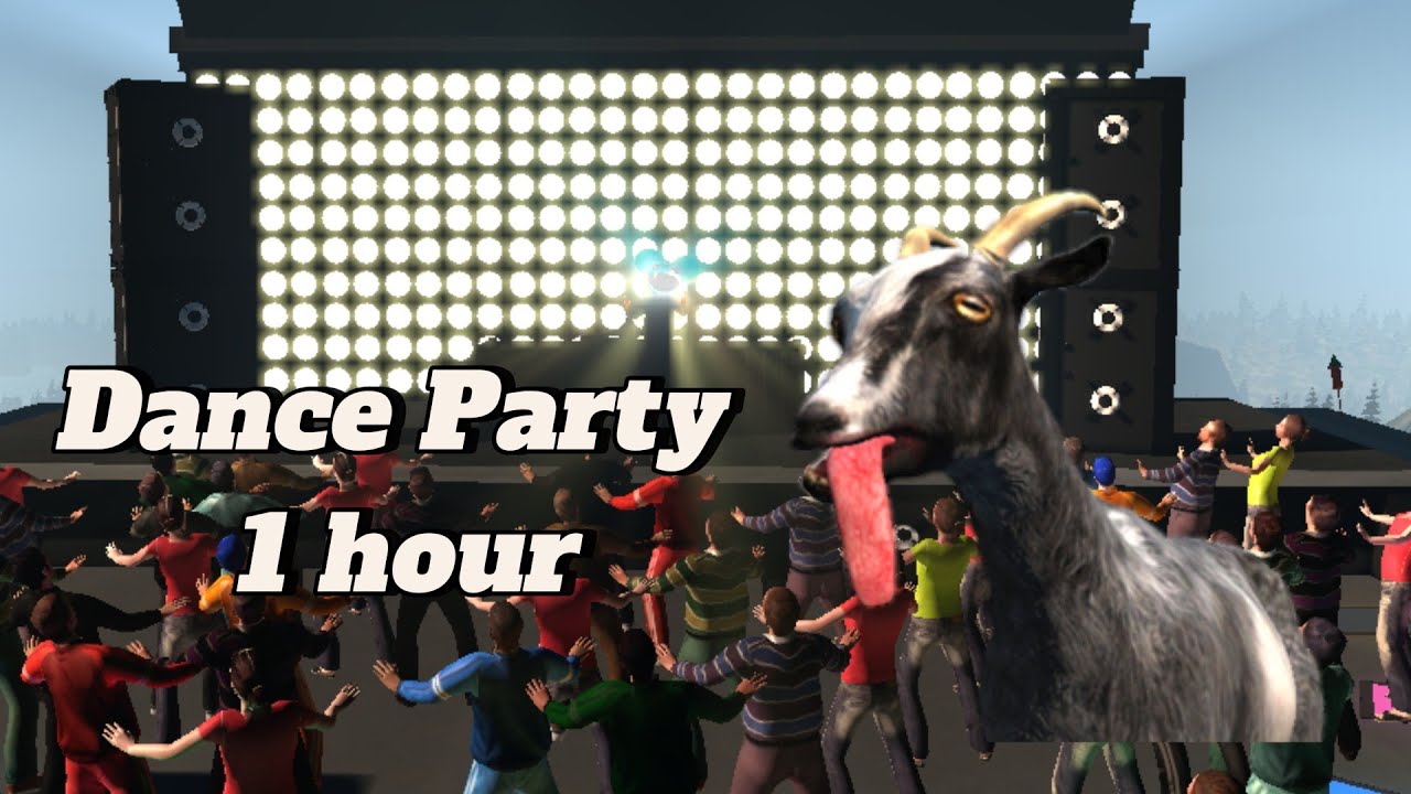 Goat Simulator Dance Party 1 hour