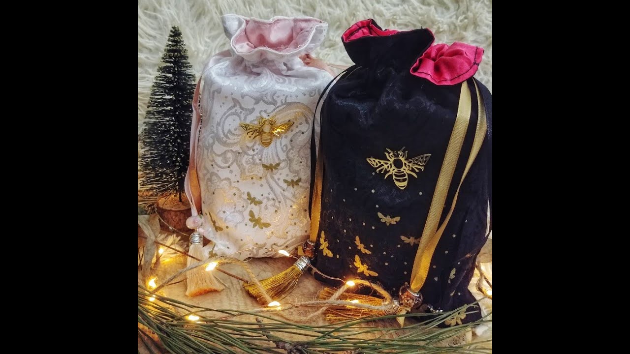 Mes pochons d'oracles et tarots