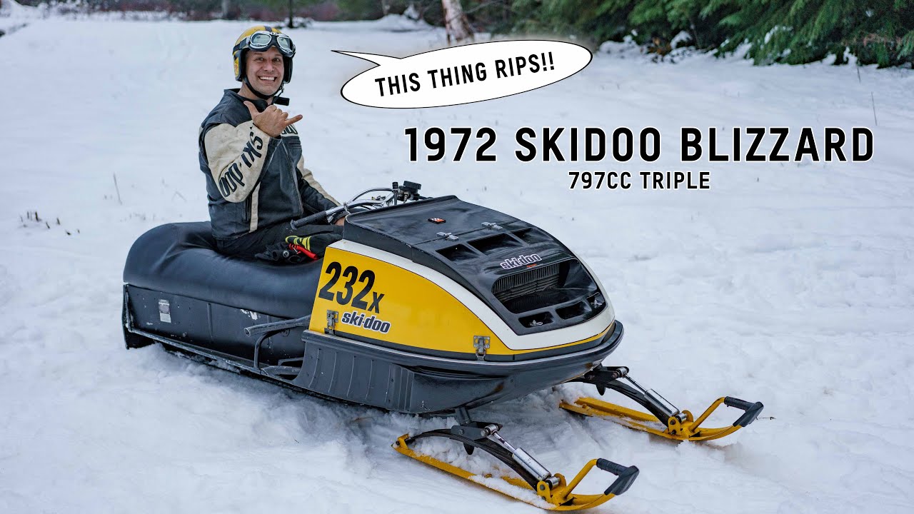 The 1972 Ski-Doo Blizzard: A Snowmobile Revolution