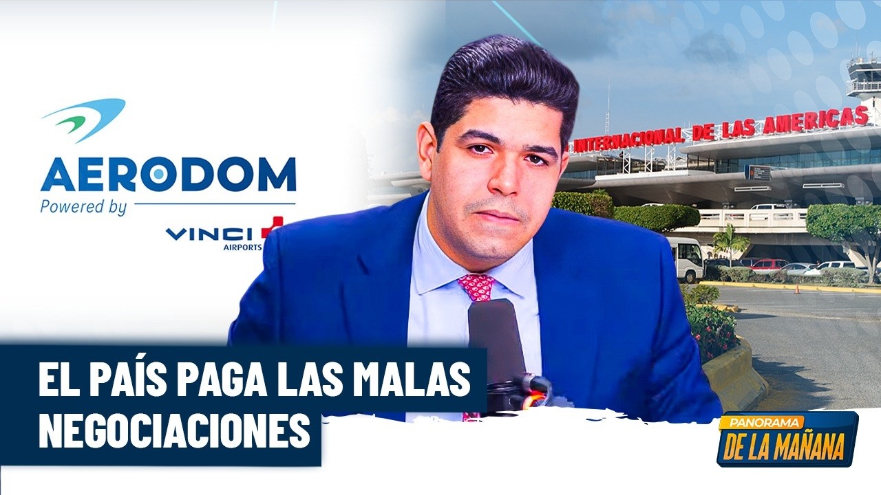 Haysel González expone el abandono de los aeropuertos dominicanos