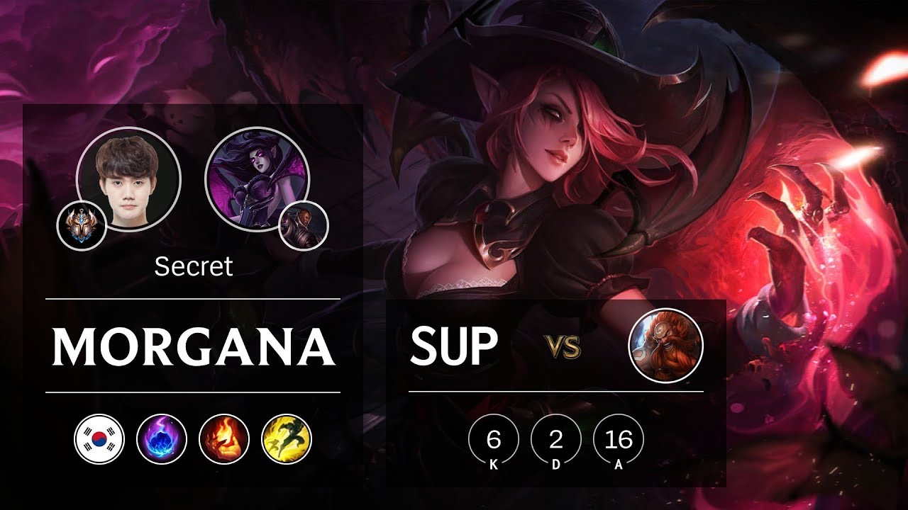 Morgana Support vs Gragas - KR Challenger Patch 9.17